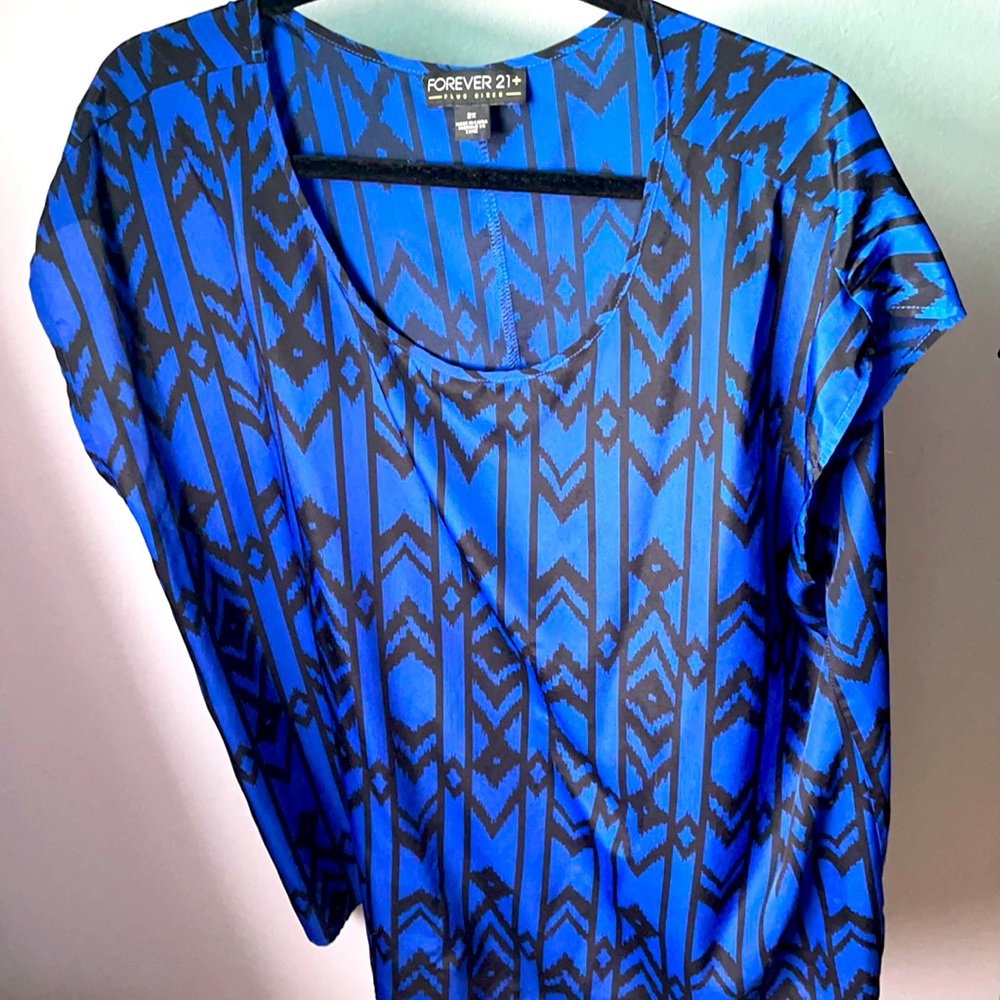 Blue blouse
